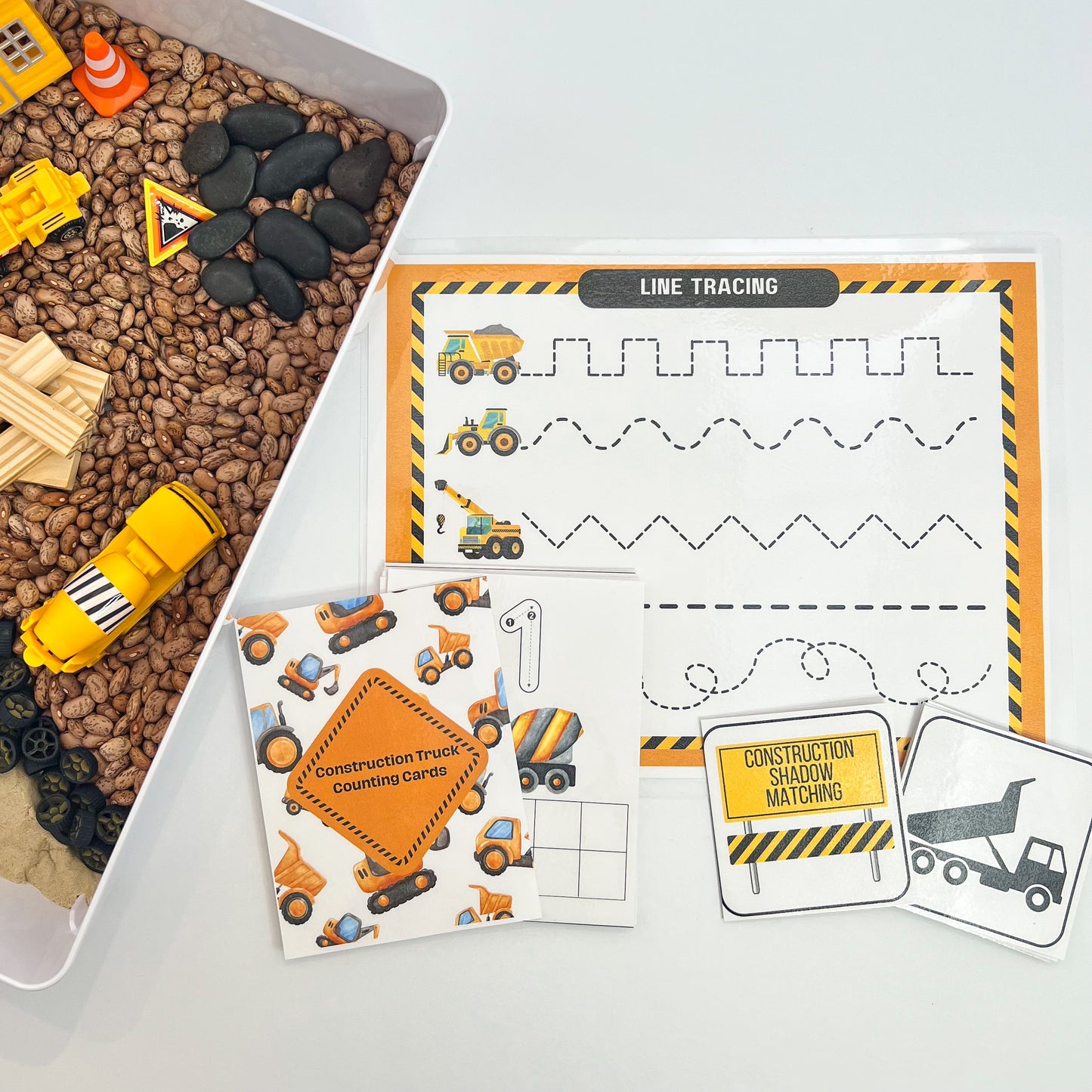 Little Builders Sensory Bin