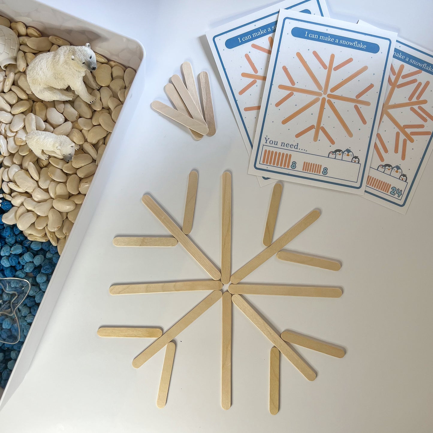 Arctic Sensory Bin
