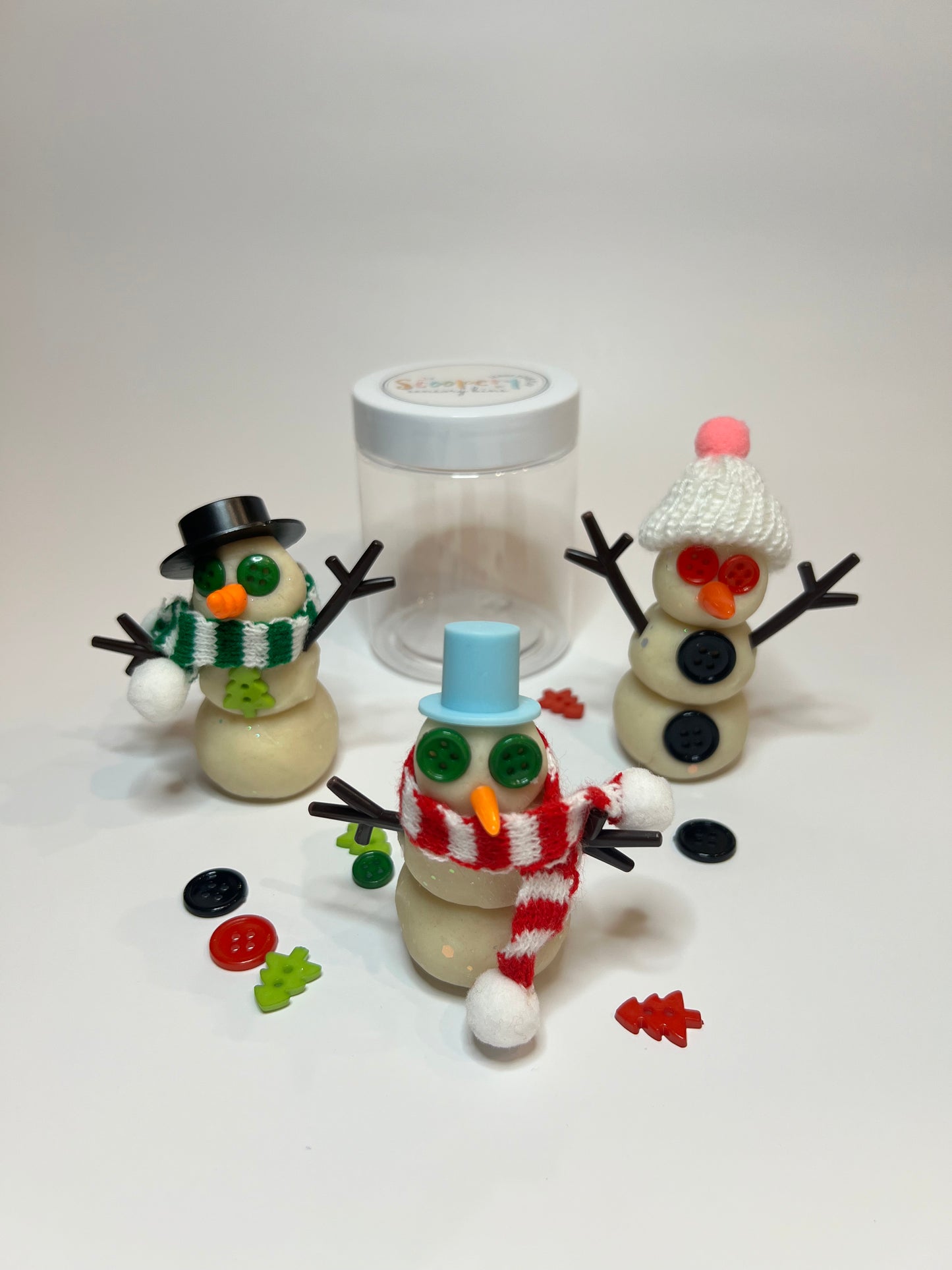 Snowman Sensory Jar